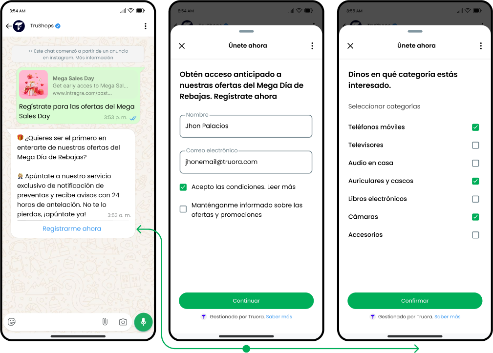 Experiencia Todo En Uno con WhatsApp Flows