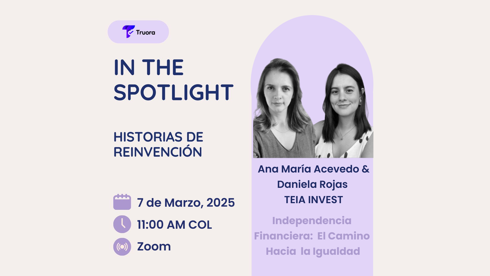 In the Spotlight | Historias de reinvención