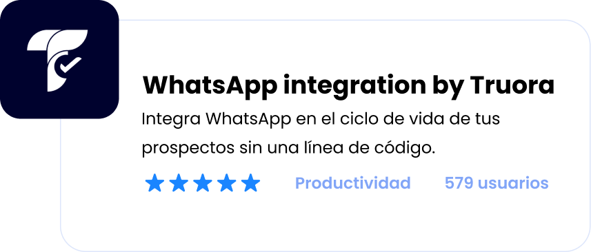 WhatsApp integration by Truora